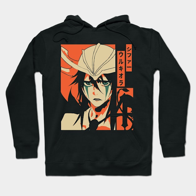 Hollow Ulquiorra Cifer Arrancar Hoodie by Kaniart